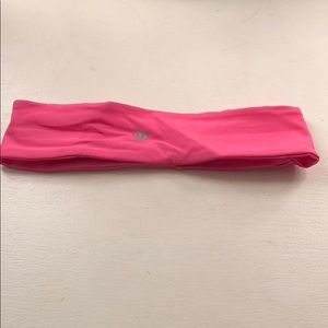 Lululemon pink headband